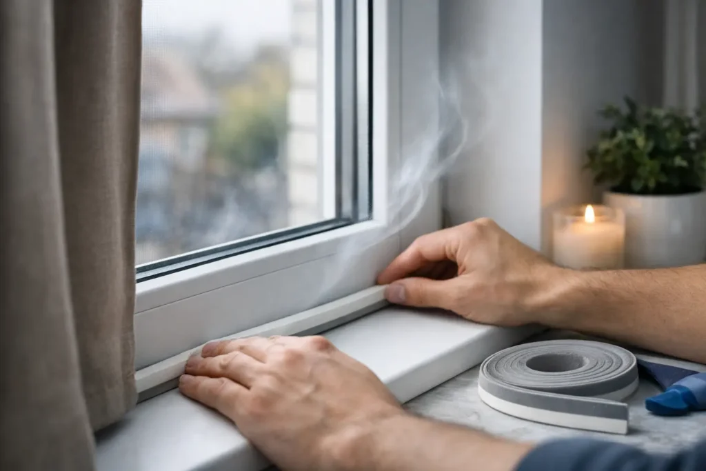 How to Stop Window Draughts at Home